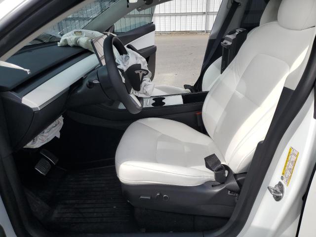 7SAYGDEE2NF391206 - 2022 TESLA MODEL Y Blanco foto 7