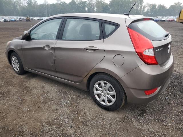 KMHCT5AE0CU004554 - 2012 HYUNDAI ACCENT GLS GRAY photo 2