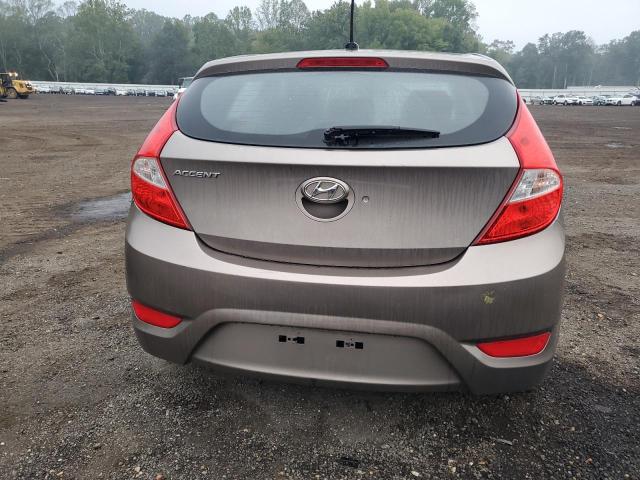 KMHCT5AE0CU004554 - 2012 HYUNDAI ACCENT GLS GRAY photo 6