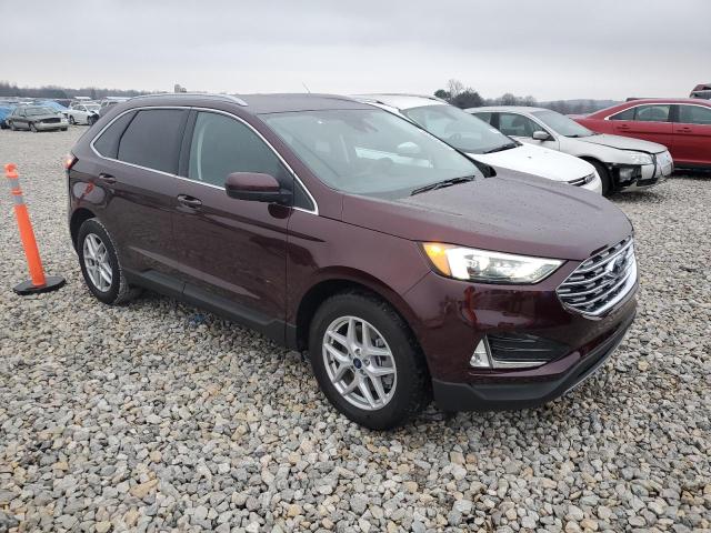 2FMPK4J98NBA48506 - 2022 FORD EDGE SEL MAROON photo 4