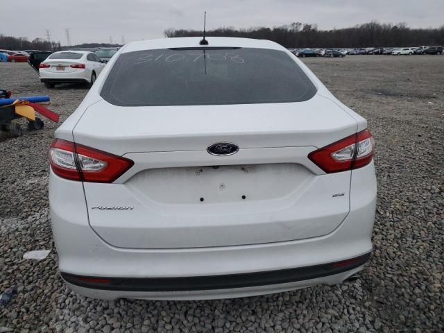 3FA6P0H73FR310908 - 2015 FORD FUSION SE WHITE photo 6