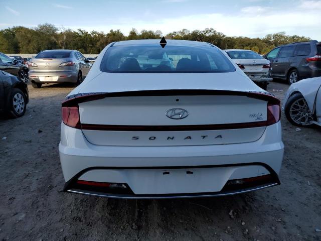 KMHL24JJ8PA055124 - 2023 HYUNDAI SONATA HYBRID WHITE photo 6