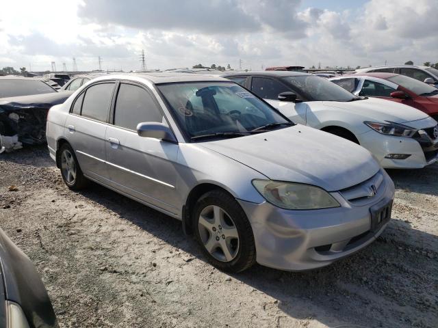 2HGES26844H582874 - 2004 HONDA CIVIC EX SILVER photo 4