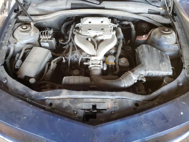 2G1FA1ED3B9140053 - 2011 CHEVROLET CAMARO LS BLUE photo 11