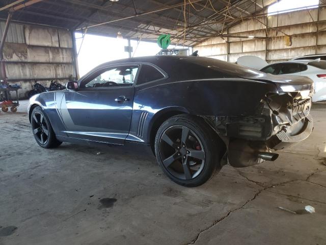 2G1FA1ED3B9140053 - 2011 CHEVROLET CAMARO LS BLUE photo 2