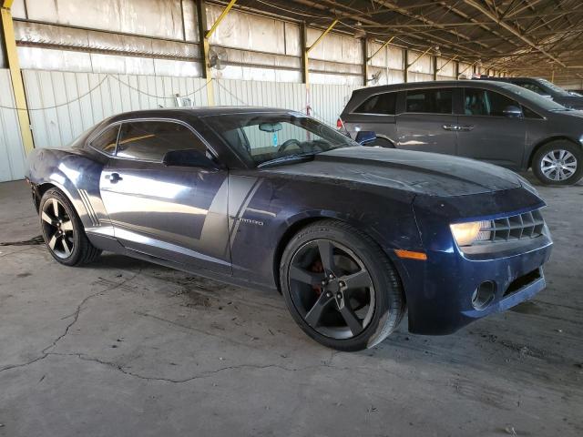2G1FA1ED3B9140053 - 2011 CHEVROLET CAMARO LS BLUE photo 4
