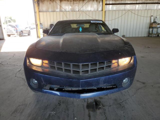 2G1FA1ED3B9140053 - 2011 CHEVROLET CAMARO LS BLUE photo 5