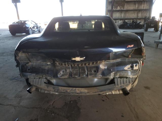 2G1FA1ED3B9140053 - 2011 CHEVROLET CAMARO LS BLUE photo 6