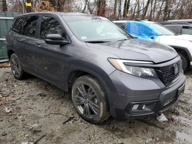 5FNYF8H55MB001135 - 2021 HONDA PASSPORT EXL GRAY photo 4