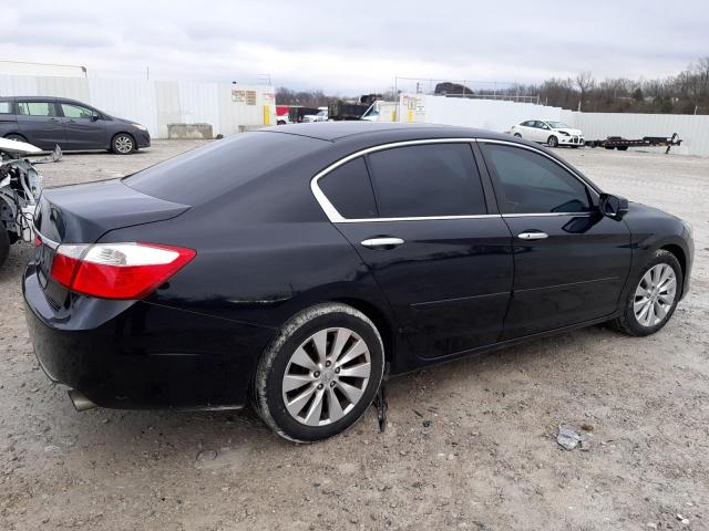 1HGCR2F75EA152863 - 2014 HONDA ACCORD EX BLACK photo 3