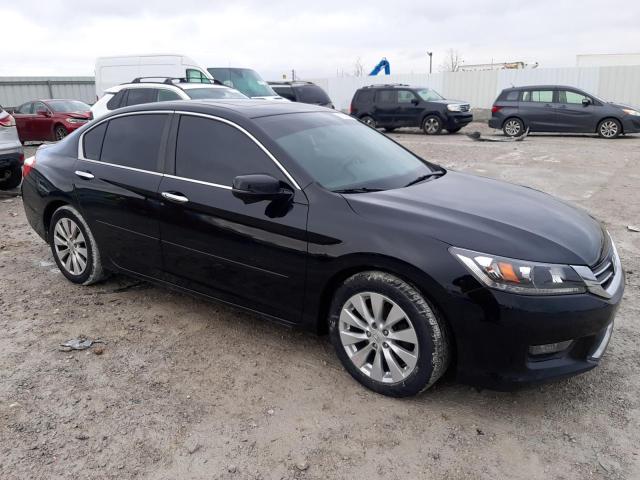 1HGCR2F75EA152863 - 2014 HONDA ACCORD EX BLACK photo 4