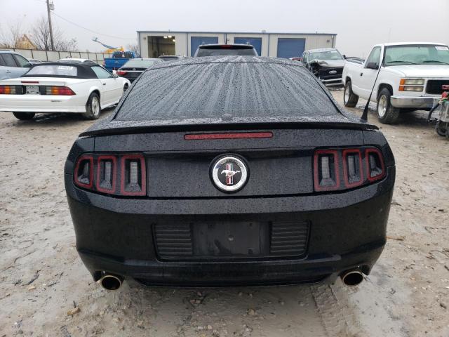 1ZVBP8AM6E5217113 - 2014 FORD MUSTANG BLACK photo 6