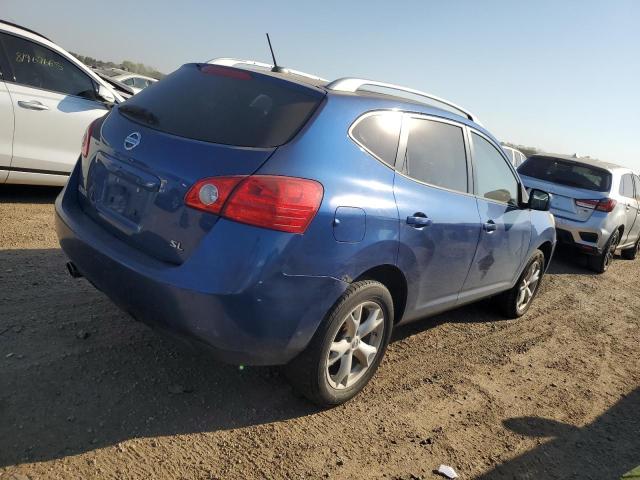 JN8AS58T09W044248 - 2009 NISSAN ROGUE S BLUE photo 3