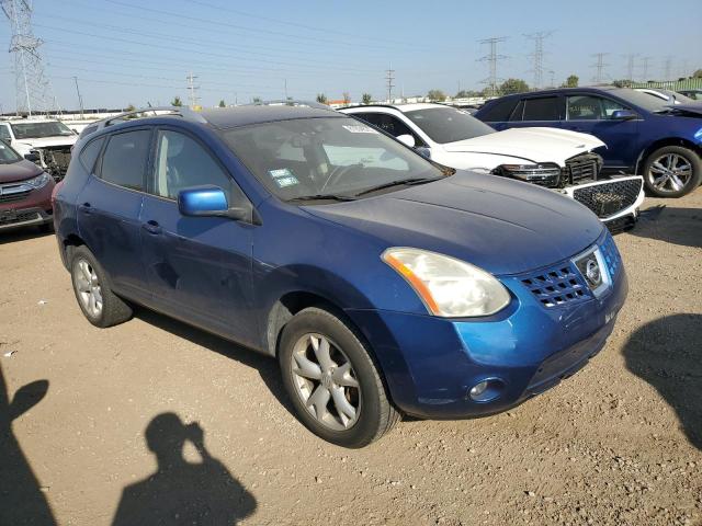JN8AS58T09W044248 - 2009 NISSAN ROGUE S BLUE photo 4