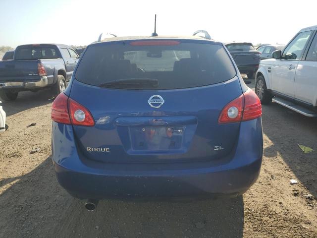JN8AS58T09W044248 - 2009 NISSAN ROGUE S BLUE photo 6