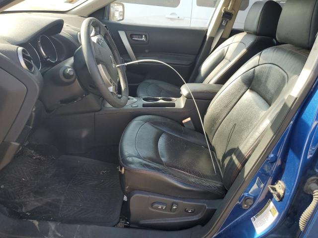JN8AS58T09W044248 - 2009 NISSAN ROGUE S BLUE photo 7