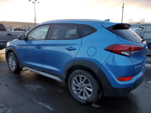 KM8J3CA48JU737161 - 2018 HYUNDAI TUCSON SEL BLUE photo 2