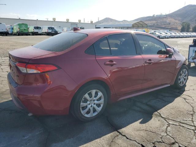 JTDEPMAE4NJ217166 - 2022 TOYOTA COROLLA LE برغندي صورة 3