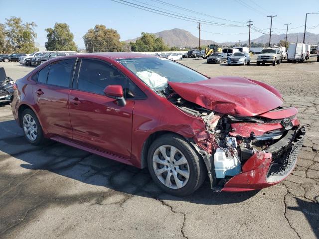 JTDEPMAE4NJ217166 - 2022 TOYOTA COROLLA LE برغندي صورة 4