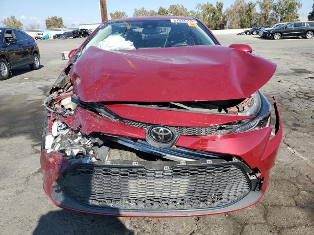 JTDEPMAE4NJ217166 - 2022 TOYOTA COROLLA LE برغندي صورة 5