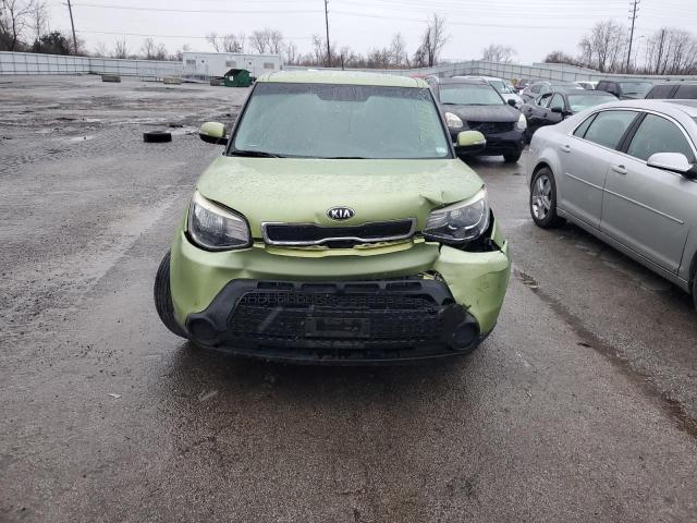 KNDJP3A55E7720419 - 2014 KIA SOUL + GREEN photo 5