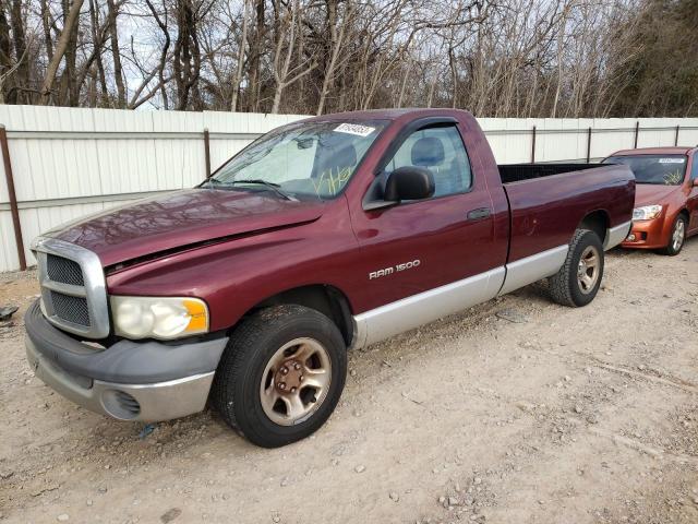 1D7HA16N42J158286 - 2002 DODGE RAM 1500 BURGUNDY photo 1