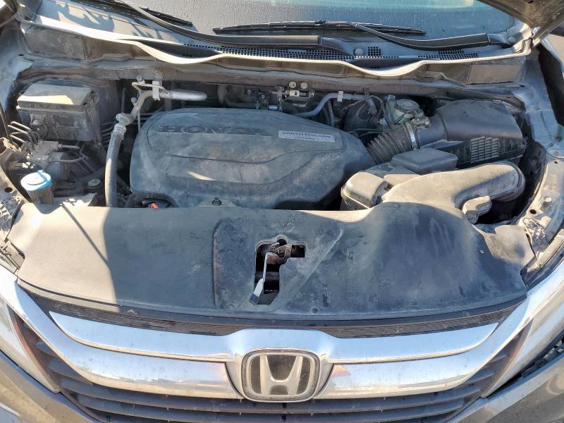 5FNRL6H9XJB000255 - 2018 HONDA ODYSSEY ELITE Szary zdjęcie 12