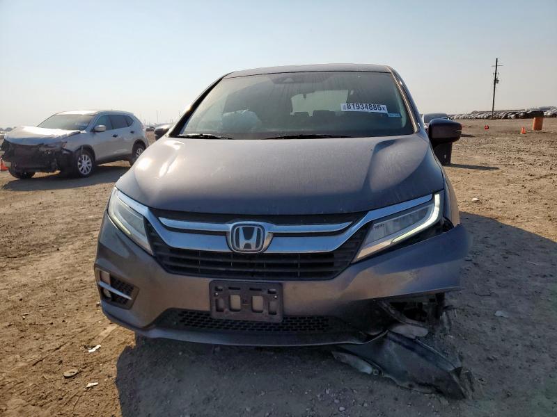 5FNRL6H9XJB000255 - 2018 HONDA ODYSSEY ELITE Szary zdjęcie 5