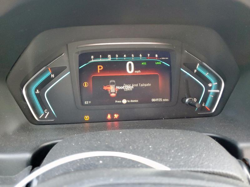 5FNRL6H9XJB000255 - 2018 HONDA ODYSSEY ELITE Szary zdjęcie 9