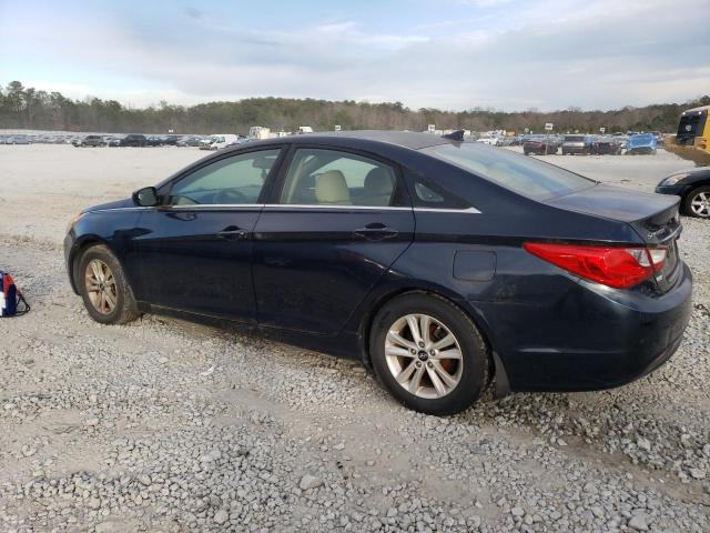 5NPEB4AC3CH476475 - 2012 HYUNDAI SONATA GLS BLUE photo 2