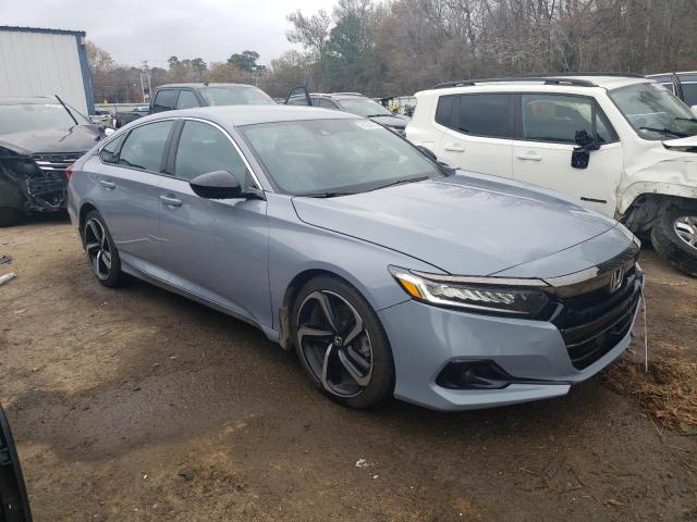 1HGCV1F33MA102156 - 2021 HONDA ACCORD SPORT SILVER photo 4