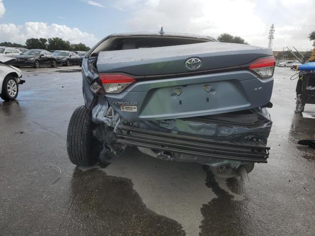 JTDB4MEE4PJ008356 - 2023 TOYOTA COROLLA LE Կապույտ լուսանկար 6