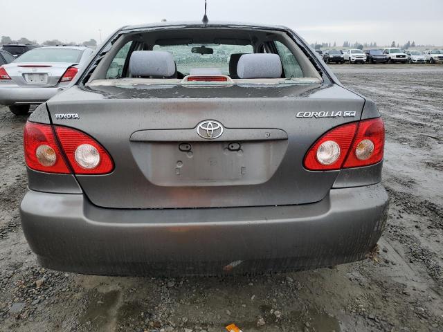 1NXBR32E66Z662719 - 2006 TOYOTA COROLLA CE GRAY photo 6