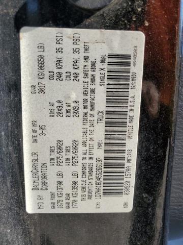 1D7HA18D45S266197 - 2005 DODGE RAM 1500 ST 黑色 照片 12