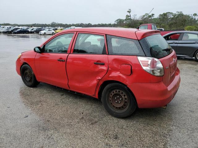 2T1KR32E76C585876 - 2006 TOYOTA MATRIX SW XR RED photo 2