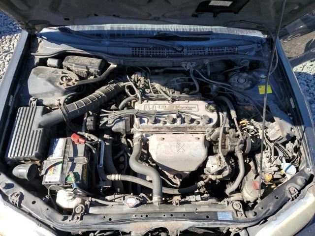 1HGCG668X2A085825 - 2002 HONDA ACCORD EX BLUE photo 11