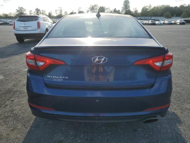 5NPE24AF1FH067020 - 2015 HYUNDAI SONATA SE 蓝色 照片 6
