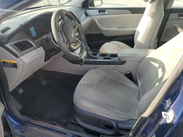 5NPE24AF1FH067020 - 2015 HYUNDAI SONATA SE 蓝色 照片 7