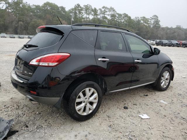 JN8AZ1MW9CW234075 - 2012 NISSAN MURANO S BLACK photo 3