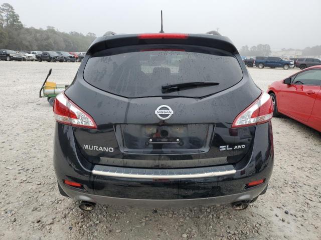 JN8AZ1MW9CW234075 - 2012 NISSAN MURANO S BLACK photo 6