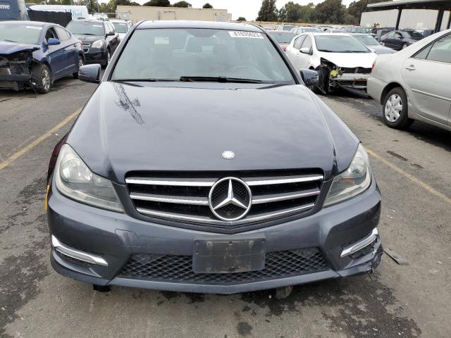 WDDGF4HB6ER313668 - 2014 MERCEDES-BENZ C 250 GRAY photo 5