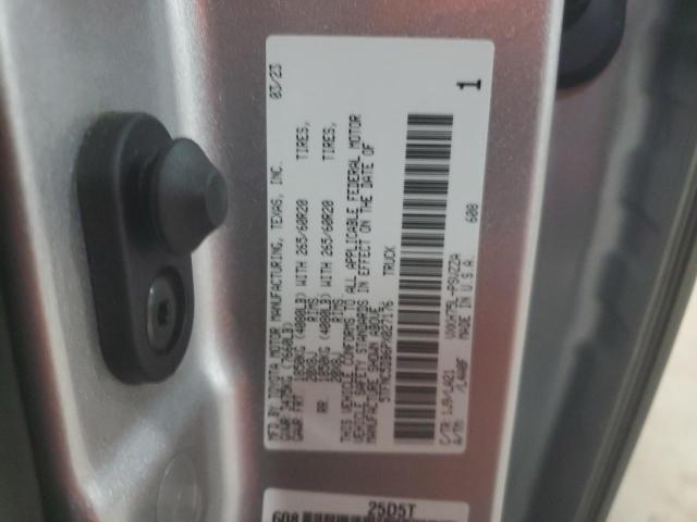 5TFNC5DB6PX027176 - 2023 TOYOTA TUNDRA CREWMAX PLATINUM ვერცხლისფერი ფოტო 12