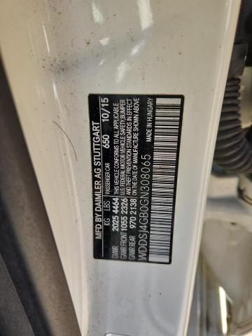 WDDSJ4GB0GN308065 - 2016 MERCEDES-BENZ CLA 250 4MATIC WHITE photo 12