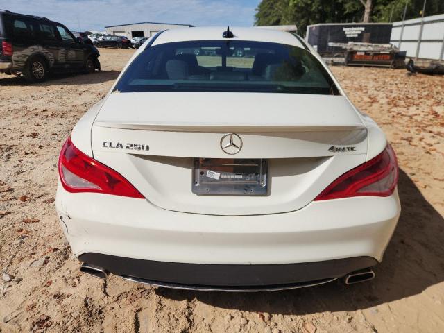 WDDSJ4GB0GN308065 - 2016 MERCEDES-BENZ CLA 250 4MATIC WHITE photo 6