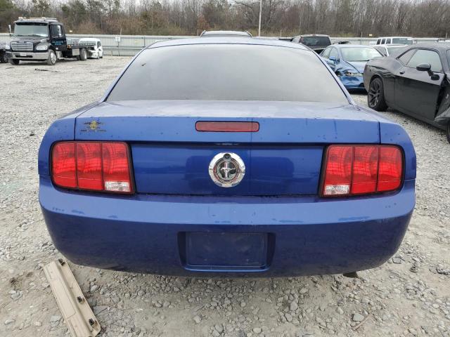 1ZVFT80N655224571 - 2005 FORD MUSTANG BLUE photo 6