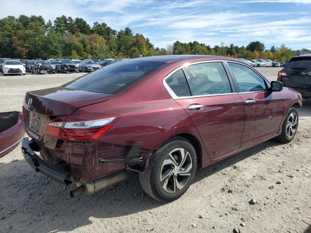 1HGCR2F39HA305343 - 2017 HONDA ACCORD LX 勃艮第红 照片 3
