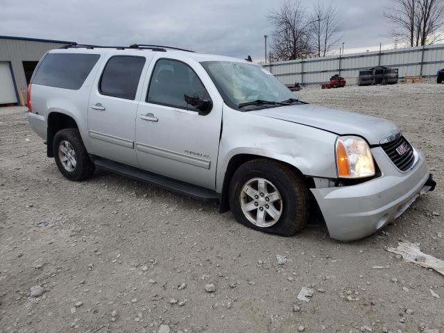 1GKS2KE38BR148935 - 2011 GMC YUKON XL K1500 SLT SILVER photo 4