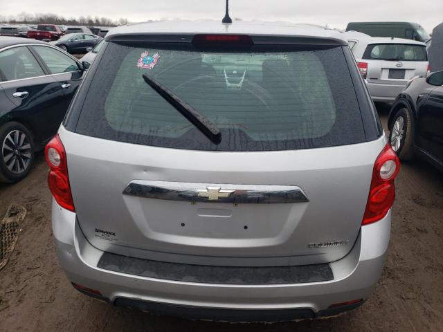 2GNALBEK0D6231602 - 2013 CHEVROLET EQUINOX LS SILVER photo 6