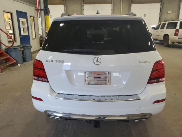 WDCGG8JB6FG441537 - 2015 MERCEDES-BENZ GLK 350 4MATIC WHITE photo 6
