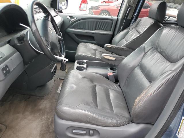 5FNRL38766B004663 - 2006 HONDA ODYSSEY EXL BLUE photo 7